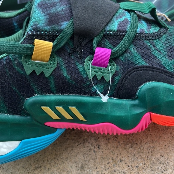 Adidas Boost Trae Young 1 '96 Olympics' Green/Black Sneaker Men's Size 11.5 NWT - Picture 8 of 9